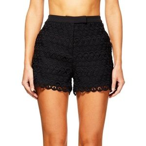 KOOKAI Black Lace Short - size 38 (US size 6)